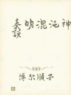 秦明混沌神王小说