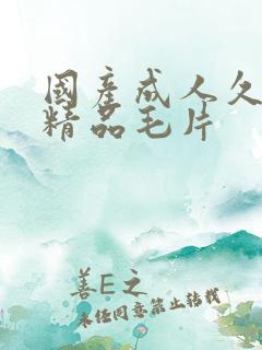 国产成人久久久精品毛片