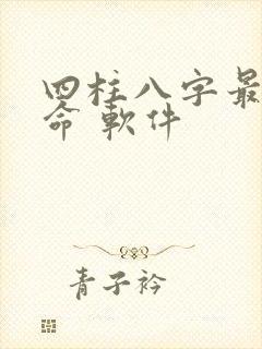 四柱八字最准算命 软件