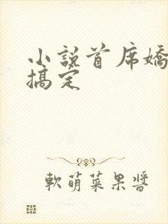 小说首席娇妻难搞定