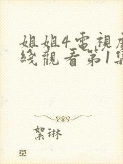 姐姐4电视剧在线观看第1集