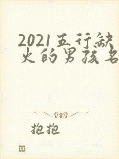 2021五行缺火的男孩名字