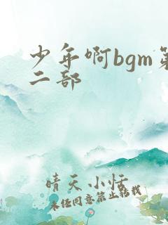 少年啊bgm第二部