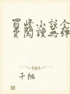 罗峰小说全文免费阅读无弹窗