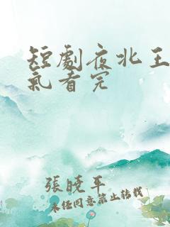 短剧夜北王一口气看完