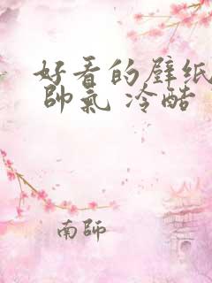 好看的壁纸男生 帅气 冷酷 霸气