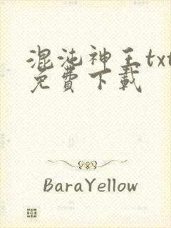 混沌神王txt免费下载