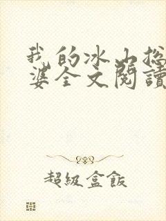 我的冰山总裁老婆全文阅读
