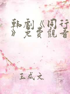 韩剧《同行伴侣》免费观看全集