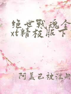 绝世战魂全本txt精校版下载