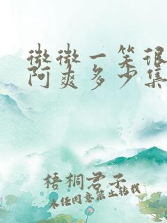 微微一笑很倾城阿爽多少集被发现