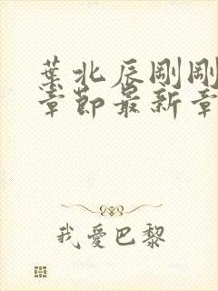 叶北辰刚刚更新章节最新章节免费阅