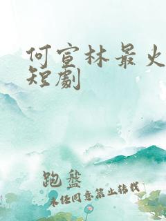 何宣林最火十部短剧