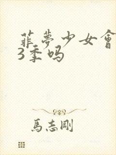 菲梦少女会出第3季吗