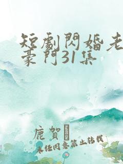 短剧闪婚老公是豪门31集