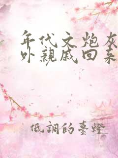 年代文炮灰的海外亲戚回来了 格格党