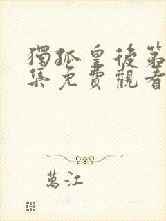 独孤皇后第50集免费观看