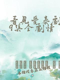 看见爱泰剧第19集全剧情