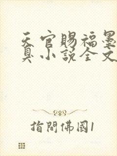 天官赐福墨香铜臭小说全文阅读