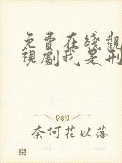 免费在线观看电视剧我是刑警