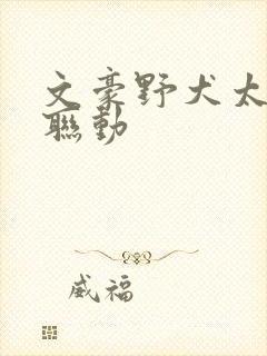 文豪野犬太宰治联动