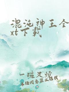 混沌神王全文txt下载