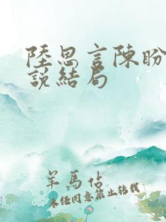 陆思言陈盼娣小说结局