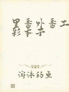 里番外番工口全彩本子