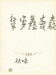 许你万丈光芒好宁夕陆霆骁在线阅读小说