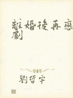 离婚后再恋爱短剧