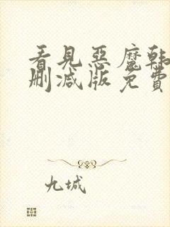 看见恶魔韩剧未删减版免费观看