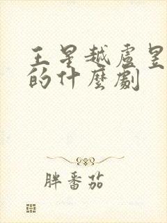 王星越卢昱晓演的什么剧