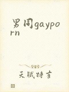 男同gayporn