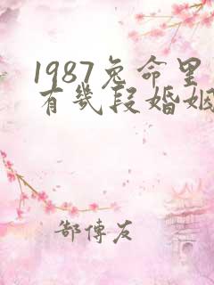 1987兔命里有几段婚姻