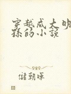 穿越成大明皇太孙的小说