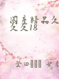 国产精品久久久久久18