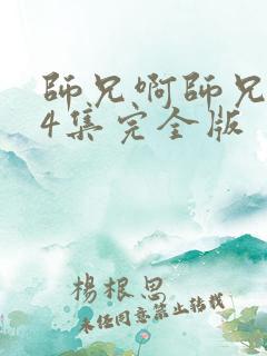 师兄啊师兄104集完全版