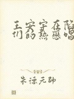 王安宇在陷入我们的热恋唱的歌是什么