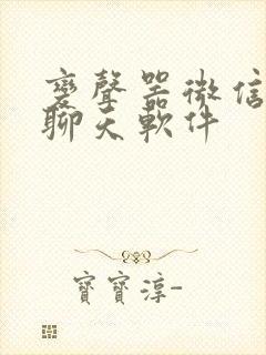 变声器微信语音聊天软件