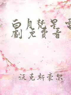 白月梵星 电视剧 免费看