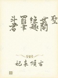 斗罗绝世圣邪帝君笔趣阁