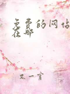 免费的网站入口在哪