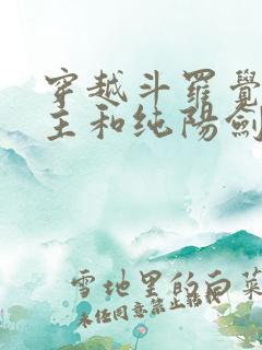 穿越斗罗觉醒圣主和纯阳剑