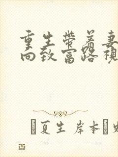 重生带着妻儿走向致富路视频