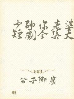 少帅你老婆又跑短剧全集大结局