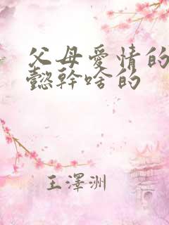 父母爱情的欧阳懿干啥的