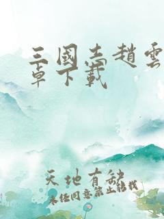 三国志赵云传安卓下载