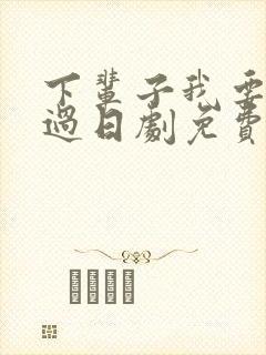 下辈子我要好好过日剧免费观看