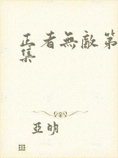 正者无敌第23集