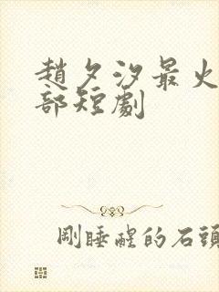 赵夕汐最火的三部短剧